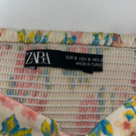 Zara floral printed top - Picture 4 of 4